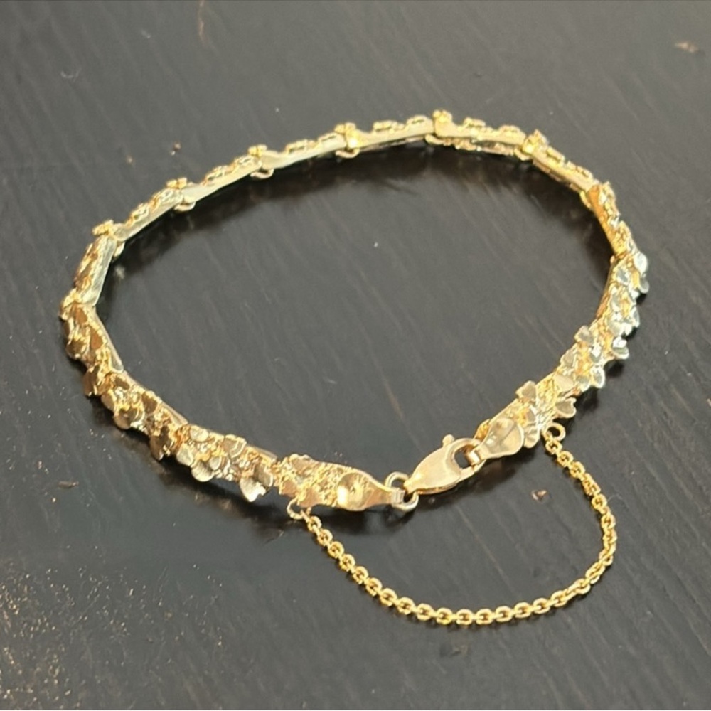 14kt solid gold bracelet